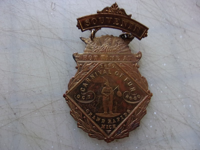1897 Grand Rapids Michigan carnival of fun souvenier