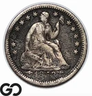 1853 Seated Liberty Half Dime, Arrows