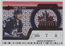 2022 Credentials Debut Ticket Access Horizontal Red /299 Michael Eyssimont 0d18