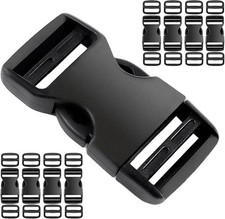 8 Set 1 inch buckles for straps Clip Quick Side Release Buckles,buckle straps wi