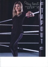 Tay Conti Signed 8x10 Photo #22 AEW Wrestler Model Comes with COA