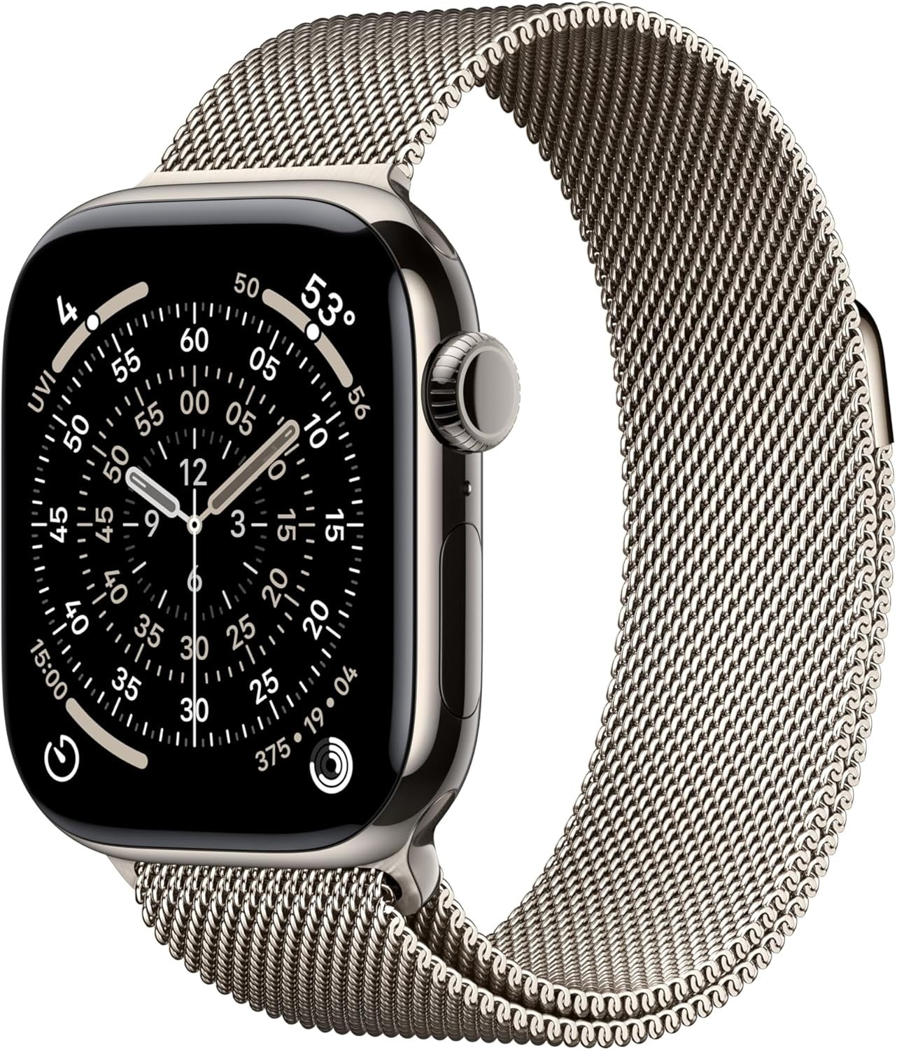 Apple Watch Series 11 (GPS + LTE) 42MM Natural Titanium Case Titanium Milanese