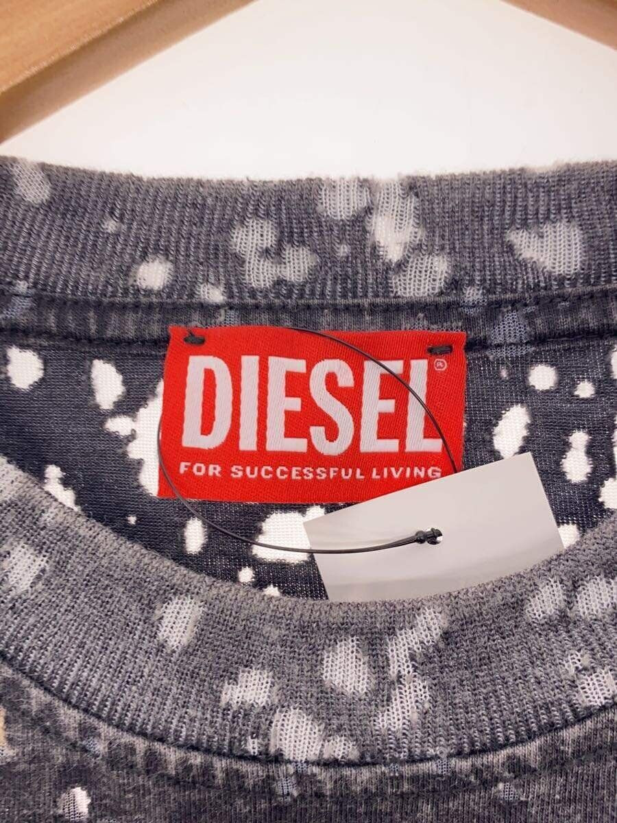 DIESEL T-SHIRT T-JUST-SLITS-N15 S COTTON Black A13303 Used DIESEL T-SHIRT T-JUST-SLITS-N15 S COTTON Black A13303 Used