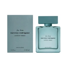 Narciso Rodriguez Men's Vetiver Musc EDT Spray 3.4 oz Fragrances 3423222107741