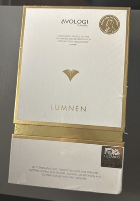 AIVOLOGI LUMNEN Portable Laser Light Therapy Device White/Gold Skin Rejuvenation