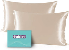 Mulberry Silk Pillow Cases Set of 2, Both Sides Real Silk Pillowcase for Hair an