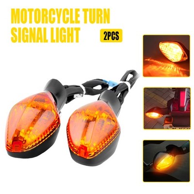 2x Turn Light Signal Blinker Amber Black Lens For Honda NC700D Integra 2014-2020