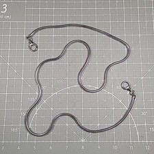 Nice Vintage Metal Snake Chain 34" Camera Neck Strap