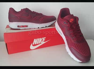 Nike Air Max 1 Ultra SE Team Red Bordeaux Größe 40 rot 845038 601