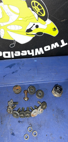 Suzuki Volusia vl Intruder C50 800 vl800 Radiator engine coolant mount bolts
