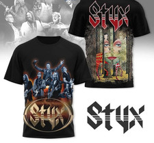New Styx Band The Grand Tour 2025 3D T-Shirt Size S - 5Xl PH279 FREE SHIPPING