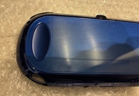 SONY Playstation PS Vita PCH-1000 Console Sapphire Blue w/ Charger +4GB card