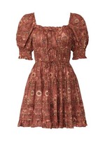 Ulla Johnson Juniper Puff Sleeve Mini Dress 10