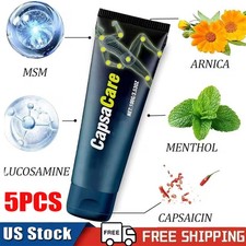 5x CapsaCare Neuropathy Massage Cream   Soothing Nerve Pain Relief 100g