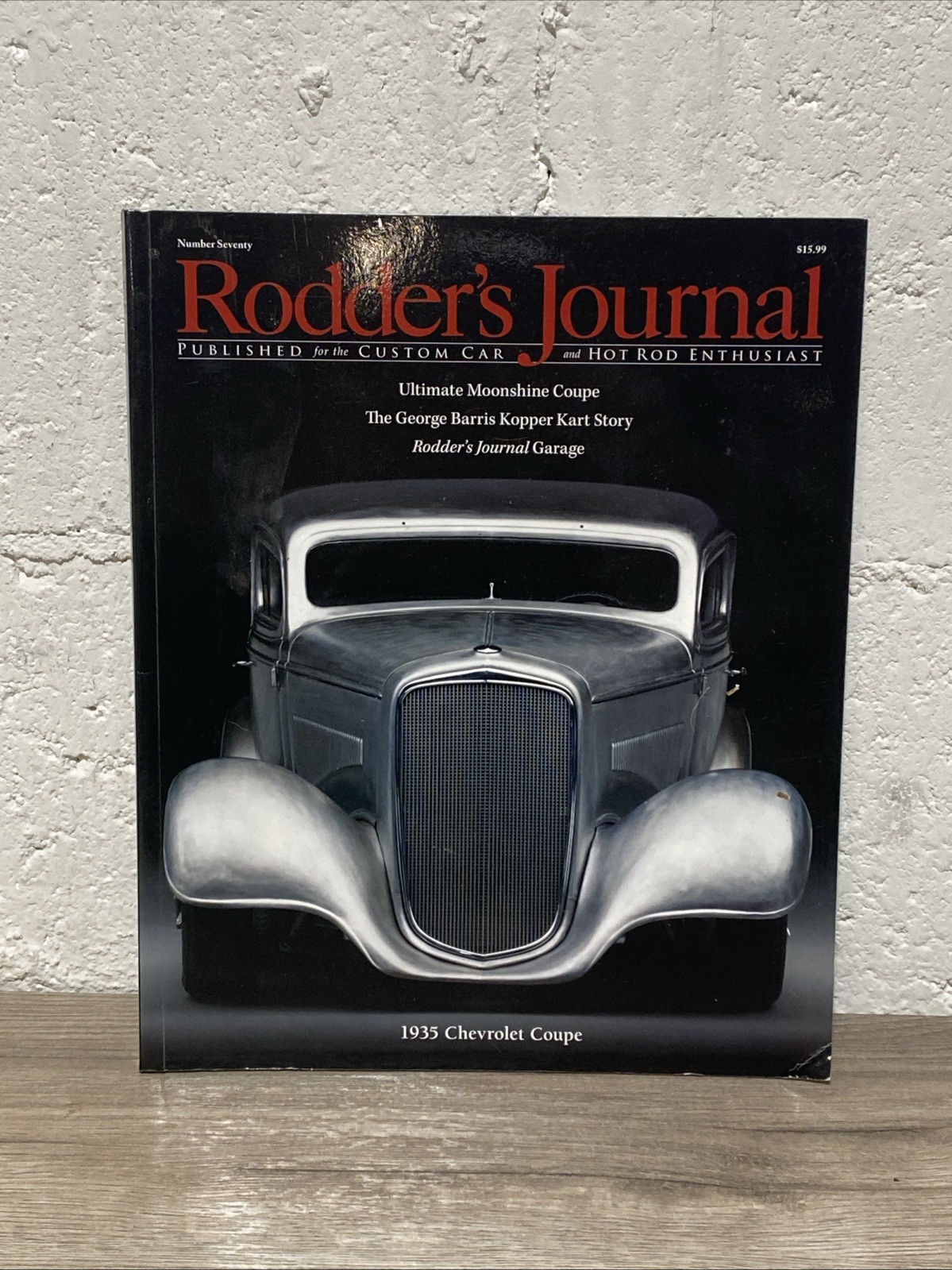The Rodder's Journal Magazine Issue 70  Hot Rod Enthusiast 35 Chevy Coupe