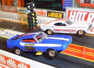 HARRY SCHMIDT 1971 FORD MUSTANG BLUE MAX  TOP FUEL FUNNY CAR DRAG STRIP LEGEND