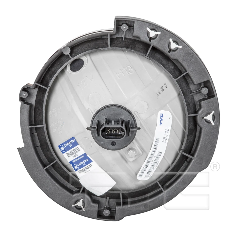 Faro delantero para 07-18 Jeep Wrangler (JK) pasajero derecho CAPA Foto 2 de 4