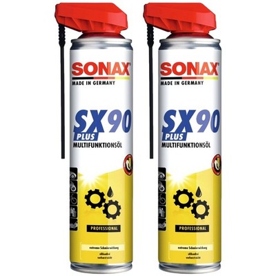 2x Sonax SX90 Plus Multifunktionsöl Easy-Spray Rostlöser Schmiermittel Pflege-Öl