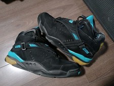 Converse Cons Aero Jam 94 RETRO💎💎 Sz 12us GrandMama Larry Johnson Black Blue 