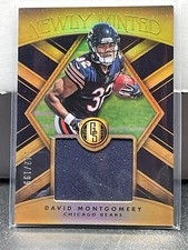 2019 Panini Gold Standard - Newly Minted Memorabilia David Montgomery #NMM-11...