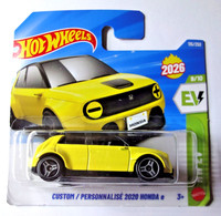 Hot Wheels - Custom 2020 Honda E - Gelb - 1:64 - Hw Ev 2026 - JMB11 - Neu