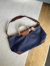 Longchamp Navy Blue Extra-Large Capacity Travel Bag Dust Bag No Box