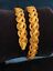 thumbnail 3  - Handmade Dubai Unisex Lotus Tennis Chain Bracelet In 916 Stamped 22K Yellow Gold