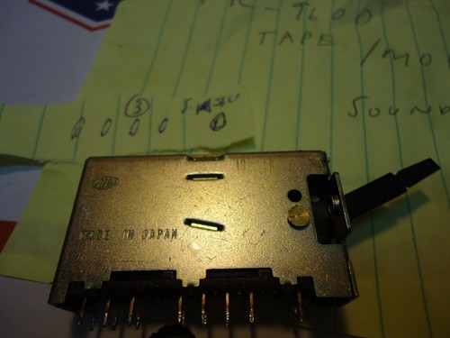  Kenwood KR-9600 Stereo Receiver Parting Out  Tape / Dubbing Switch