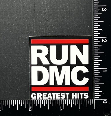 RUN DMC - Vinyl Sticker - Heavy Duty
