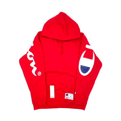 Supreme Champion Hooded Sweatshirt Red (SS18SW5) Men's Size Supreme Champion Hooded Sweatshirt Red (SS18SW5) Men's Size