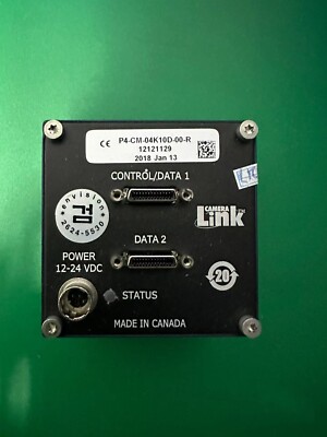 1PCS Used DALSA P4-CM-04K10D-00-R Linear Array Camera by Fedex or DHL #N564P YF