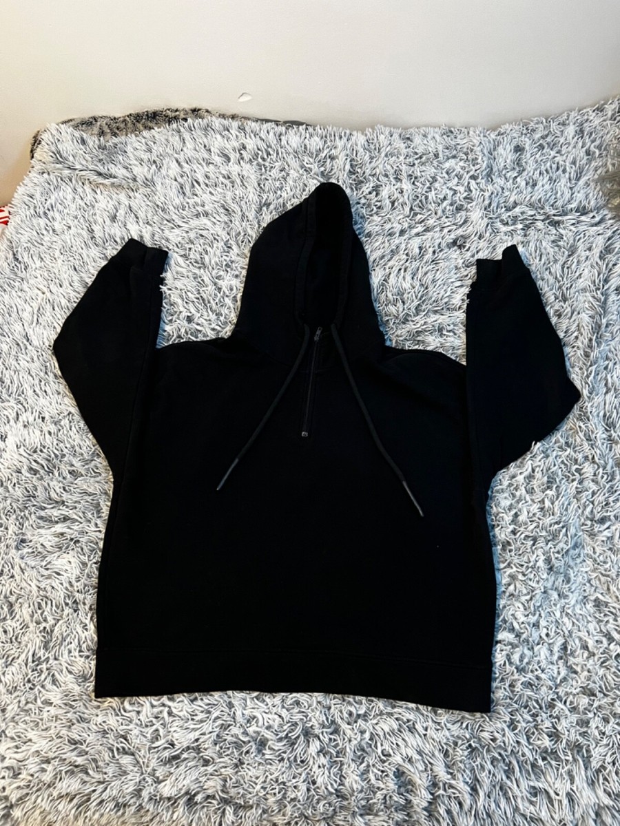 Yeezy season 1 black quarter zip pull hoodie (oversized) | eBay UK