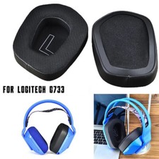 Replacement ear pads for headphones Logitech G733 G 733 G335 Black 1 pair