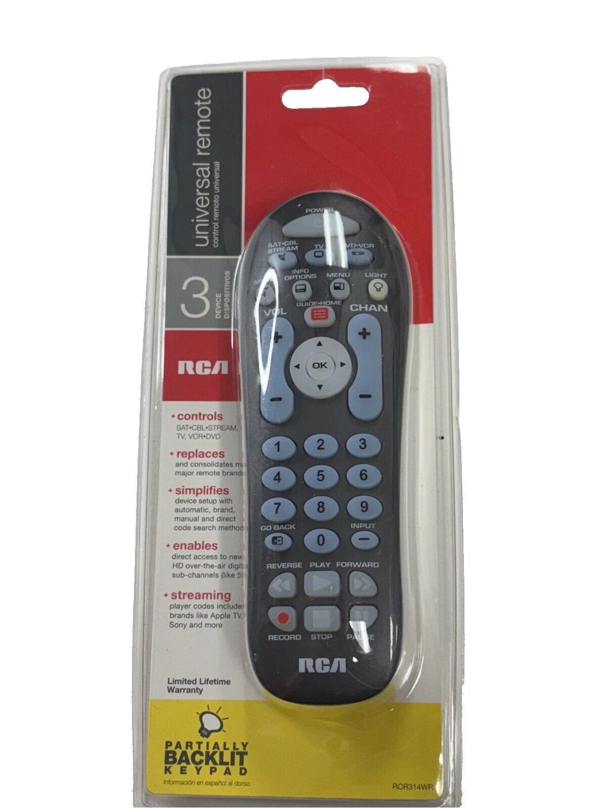 RCA TV, Video & Home Audio Remote Controls for Hitachi