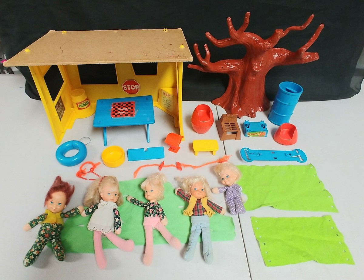 Honey Hill Bunch Vintage Doll Lot w/ Club House 1970s Mattel | eBay