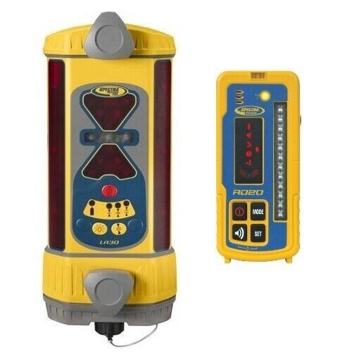 Spectra Laser LR30W Machine Control Receiver w/Wireless Display used rental