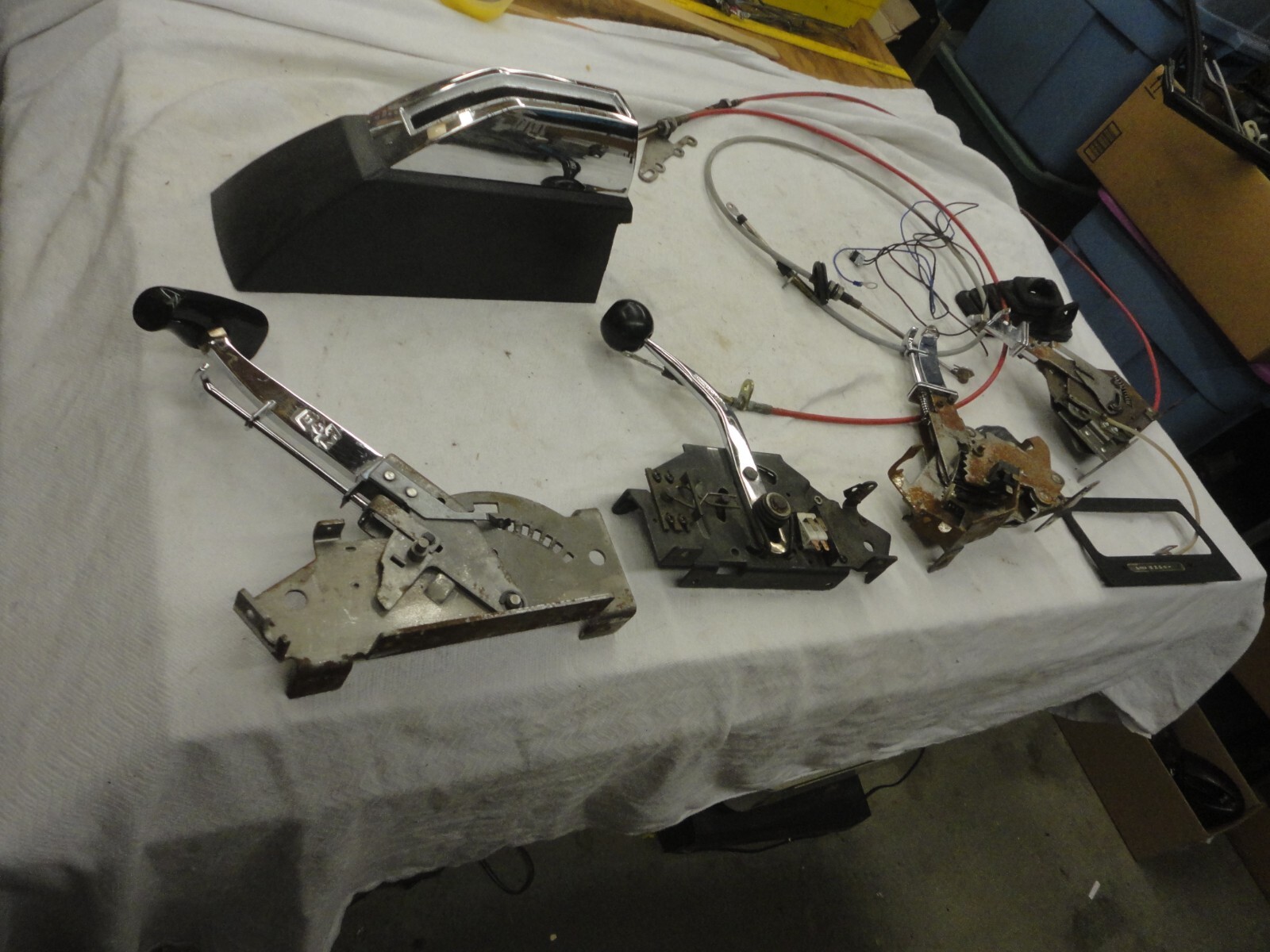 LOT OF 4 SHIFTERS,  Hurst Pro Matic ,  B&M Z-Gate Automatic , 2 OTHER NO NAME