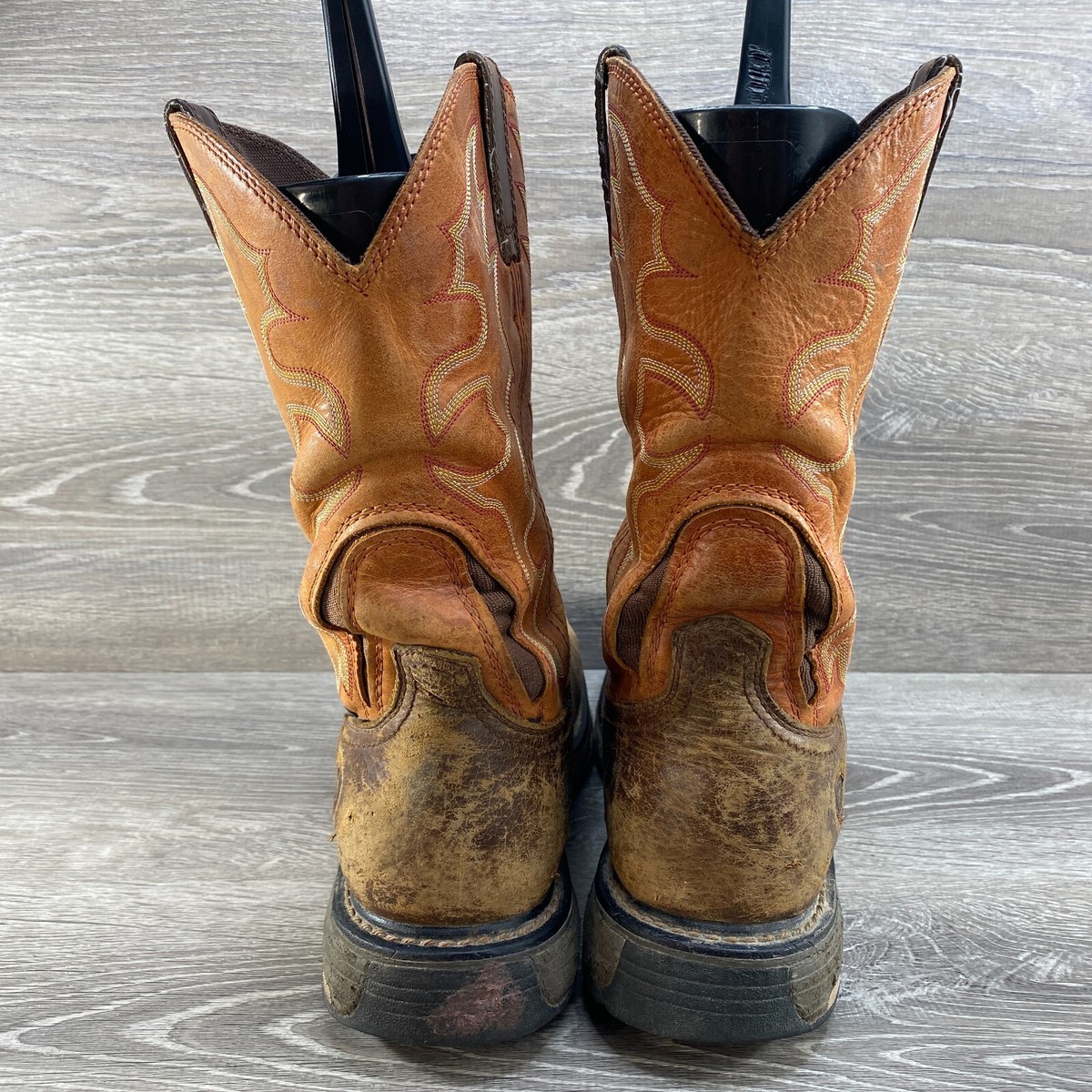 Ariat WorkHog Steel Toe Mens Boots 13B Dark Earth‎ Brick Leather steel toe $220 Ariat Men main image 4