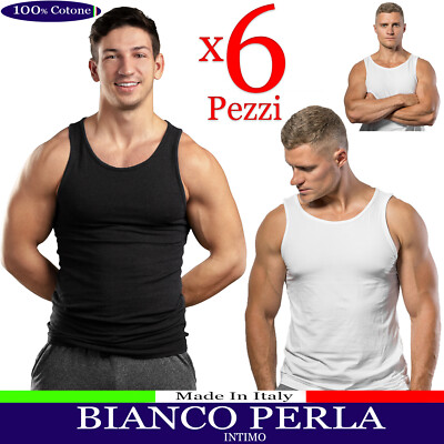 Vestaglia Uomo Canottiera Uomo 100% Cotone - Confezione Tinta Unita Per Palestra, Estate E Allenamento Eastpak Trolley - Foto 10