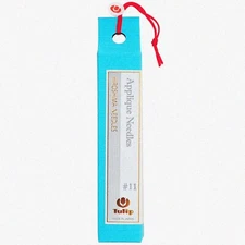 Tulip StitchMaster Needles, Size-11, 6-Pack - Perfect for Precision Applique!