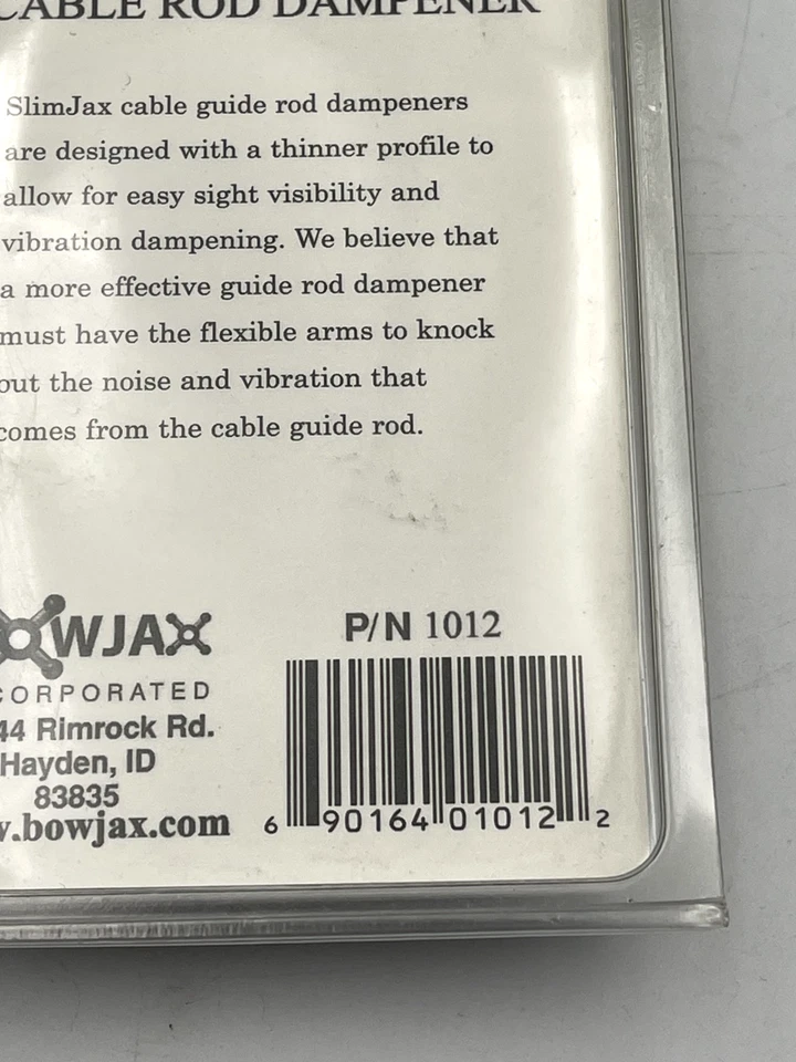 Amortiguador protector de cable Bowjax Slimjax, rojo 1012 Foto 3 de 4