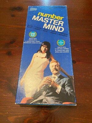 Number Mastermind Spiele Vintage Originalverpackt Komplett. 1976