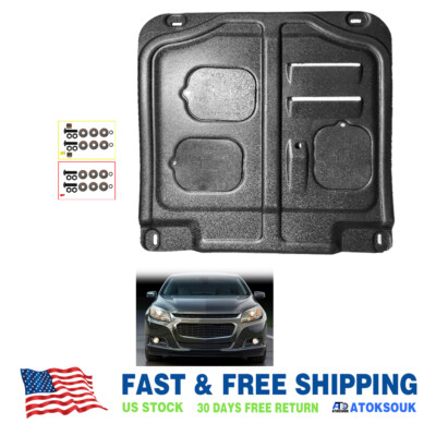 Thick Engine Splash Shield For Chevrolet Malibu 13-15 Front Engine Guard Hard