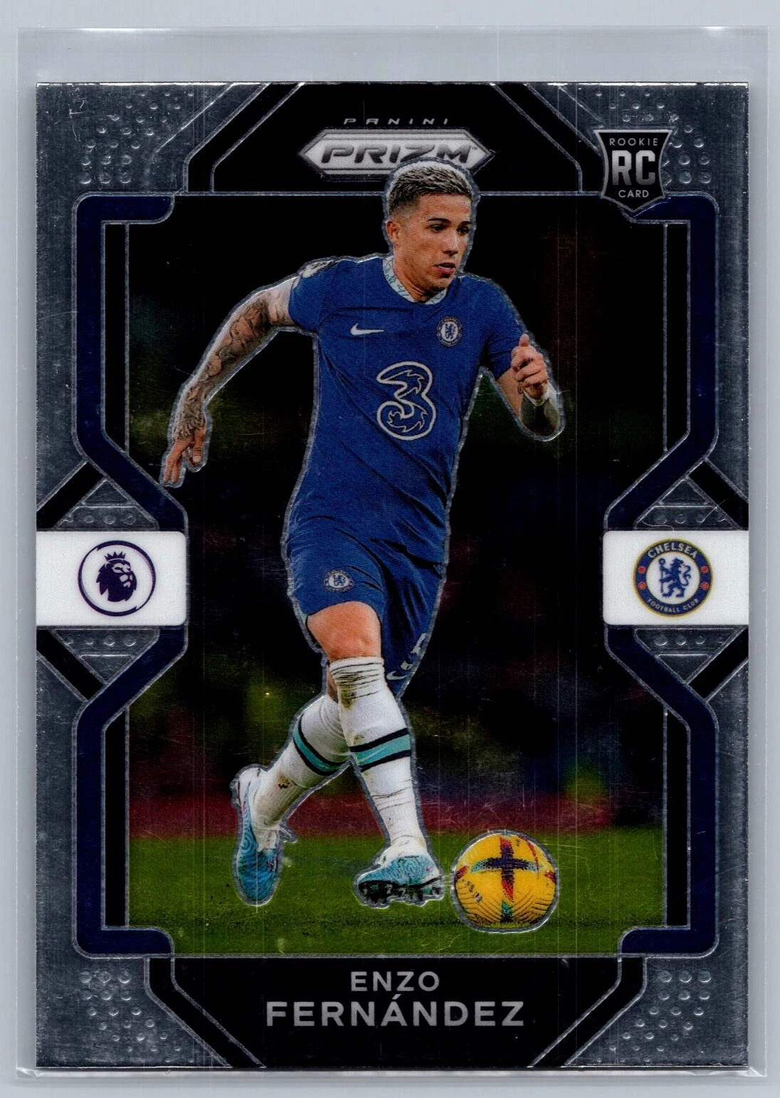 2022-23 Panini Chronicles: Prizm Premier League #213 Enzo Fernandez