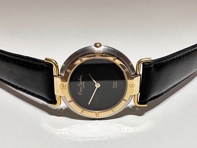 pierre cardin tank ラウンド ゴールド ローマ 腕時計 Pierre Cardin Watch, by Waltham, Mens Vintage Watch, Quartz