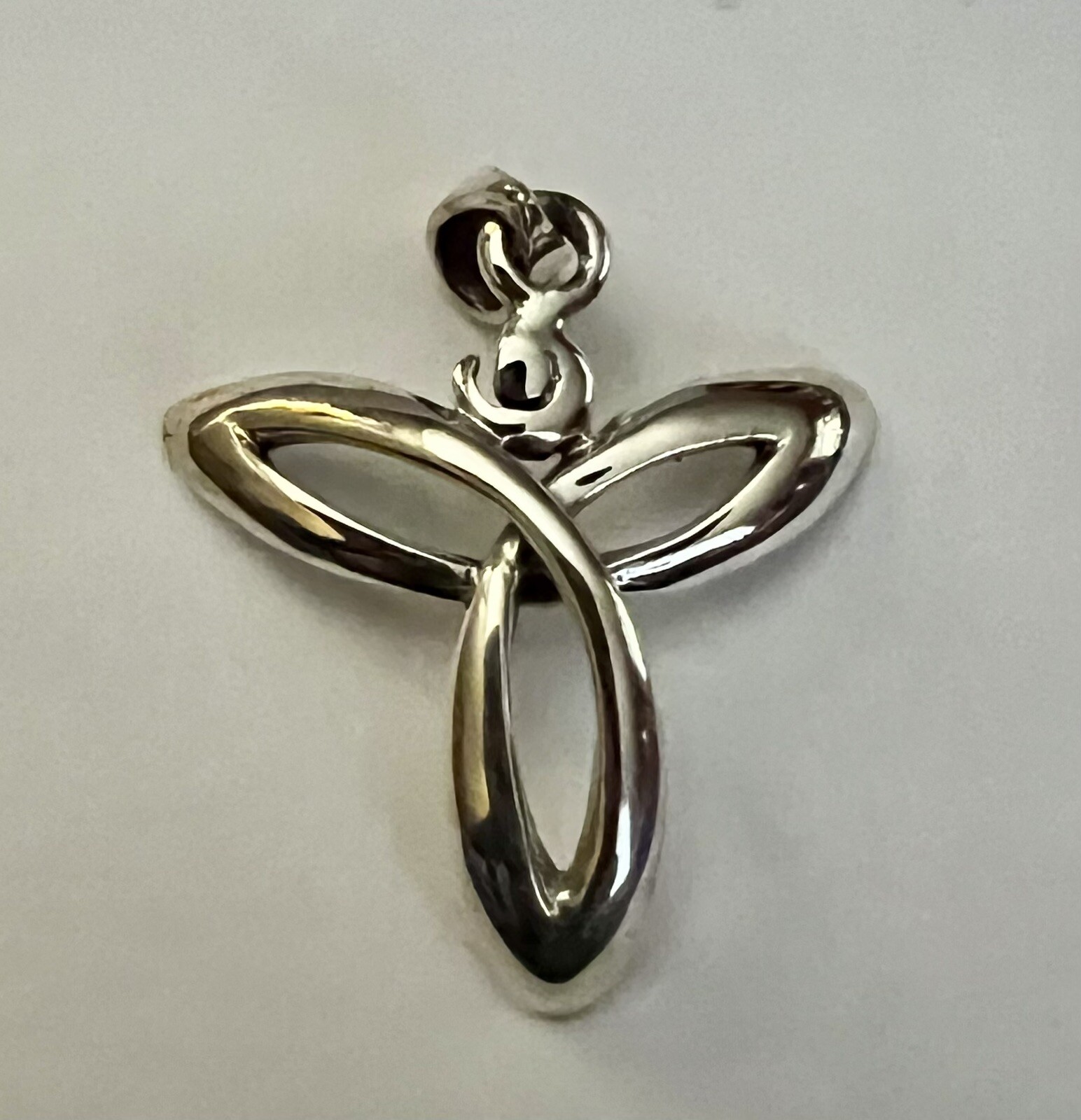 Sterling Silver Celtic Triquetra Pendant Trinity Knot 925 | eBay