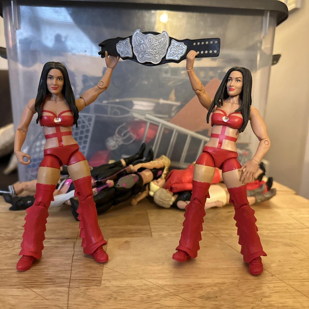 The Bella Twins WWE Mattel Battle Pack Series 26 Figures Set Elite Nikki  Brie