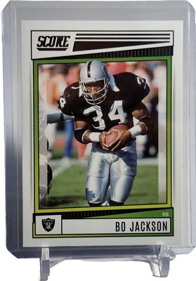 2022 Score Bo Jackson Los Angeles Raiders Football Card #132