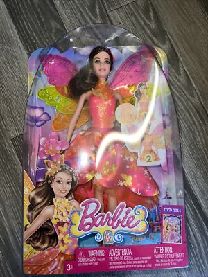 Barbie The Secret Door Fairy Nori Pop Up Wings Doll New Boxed 2014