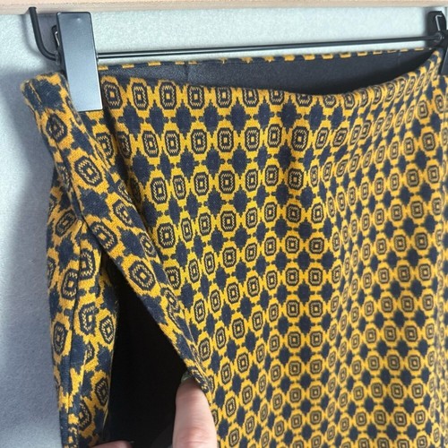 CAbi Women’s Standout Kensington Proper Medallion Ponte Knit Skirt Marigold S - Picture 5 of 9